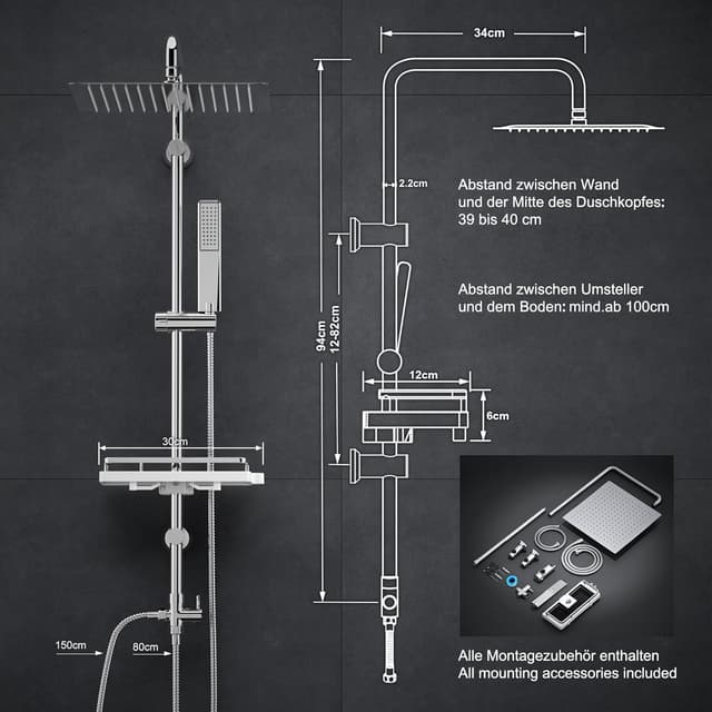 Thumbnail 5 de Görbach Colonna Doccia 30x30