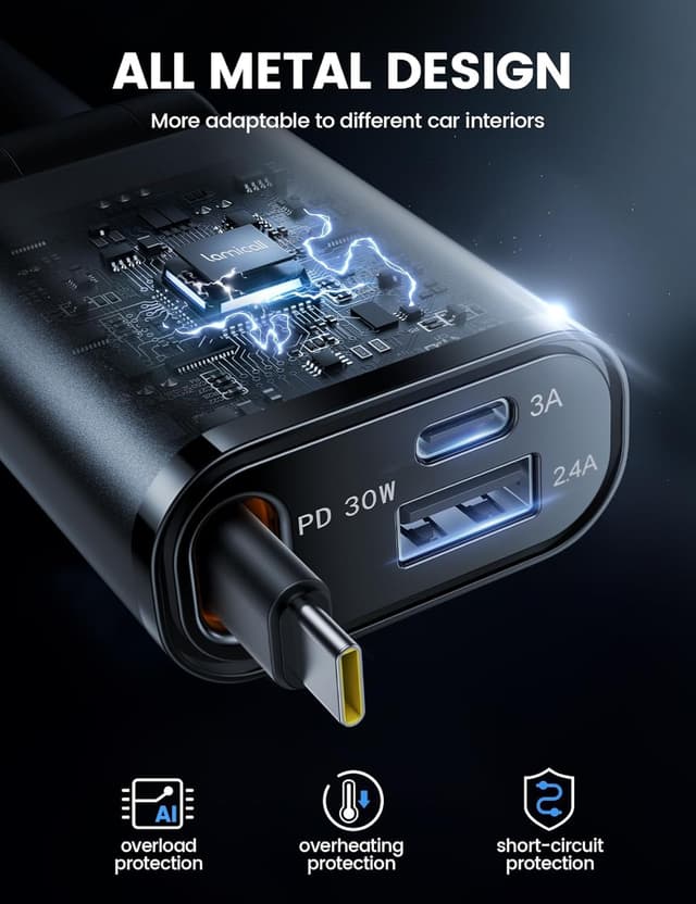 Thumbnail 4 de Lamicall Car Charger 57W