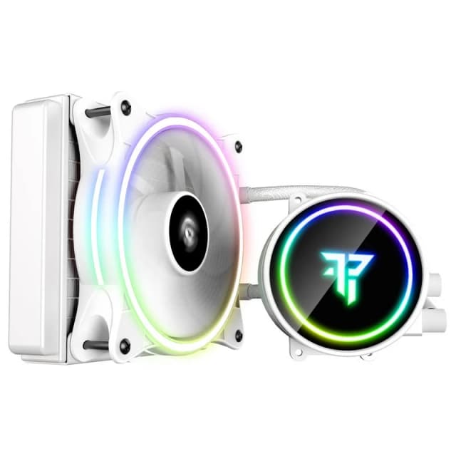 Detalle de Tempest Liquid Cooler 120 RGB Kit refrigeración líquida 120 mm blanco