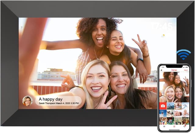 Imagen de YUUTY 10,1 Zoll digitaler Bilderrahmen en OfertitasTOP