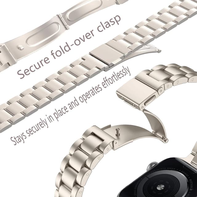 Detalle 2 de JJii Sung Women Slim Metal Strap 0.6in