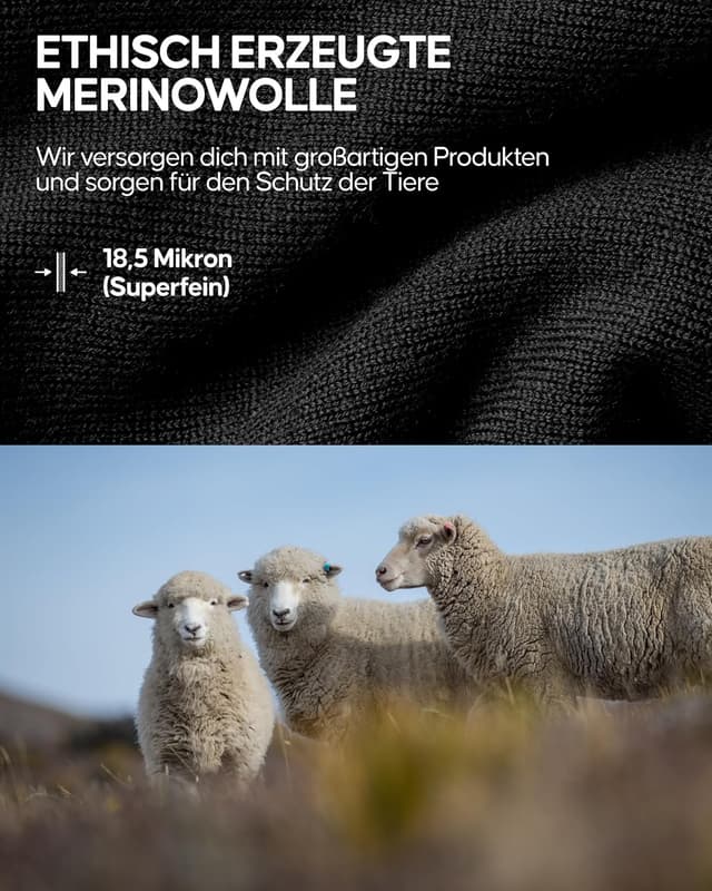 Thumbnail 4 de DANISH ENDURANCE Merino Multifunktionstuch – Schlauchschal