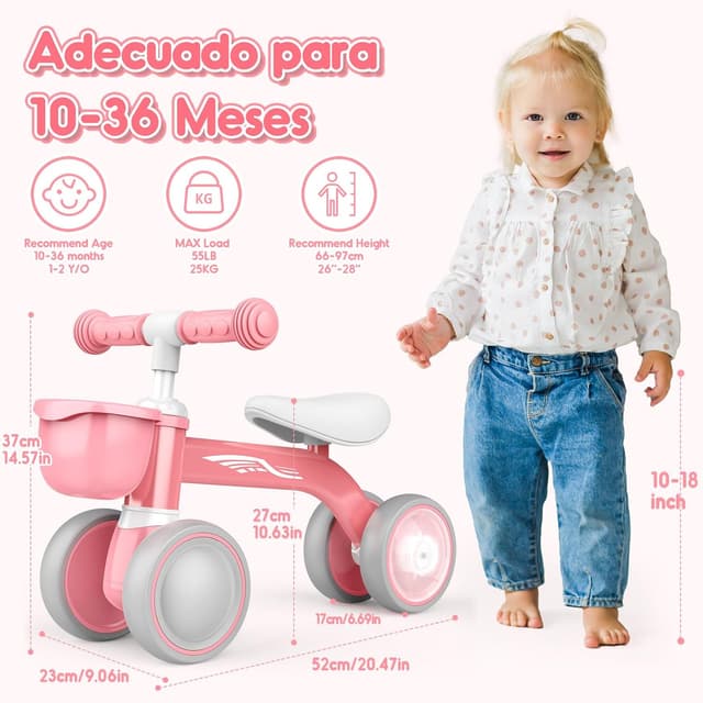 Thumbnail 5 de HappyGoLucky Bicicleta sin Pedales 12–24 meses