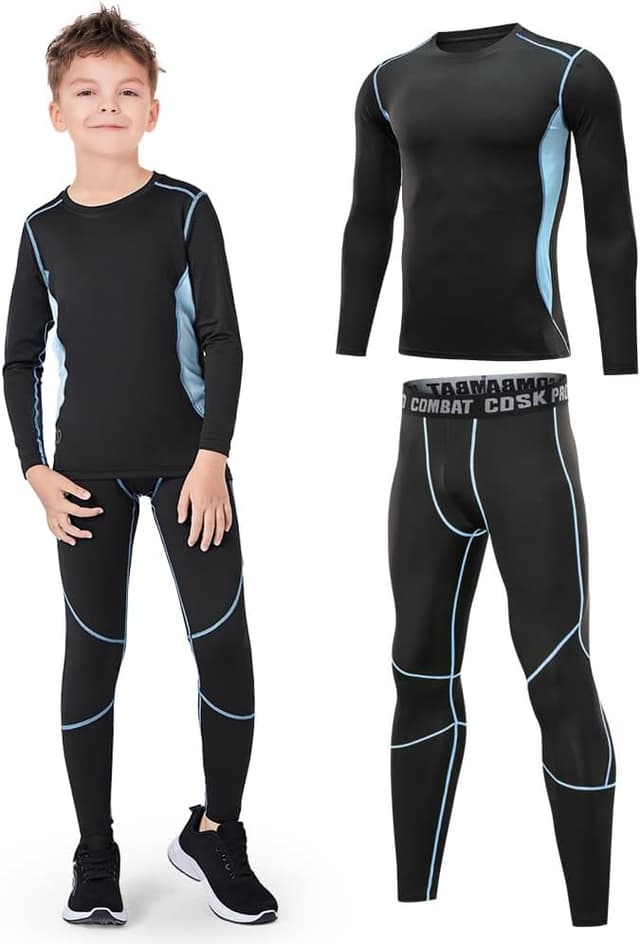 Detalle de Leeboom Thermounterwäsche Kinder Thermohose 95% Polyester