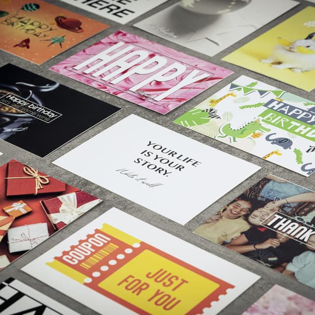 Thumbnail 4 de OfficeTree Lot de 100 cartes A6 avec 10 enveloppes ✉