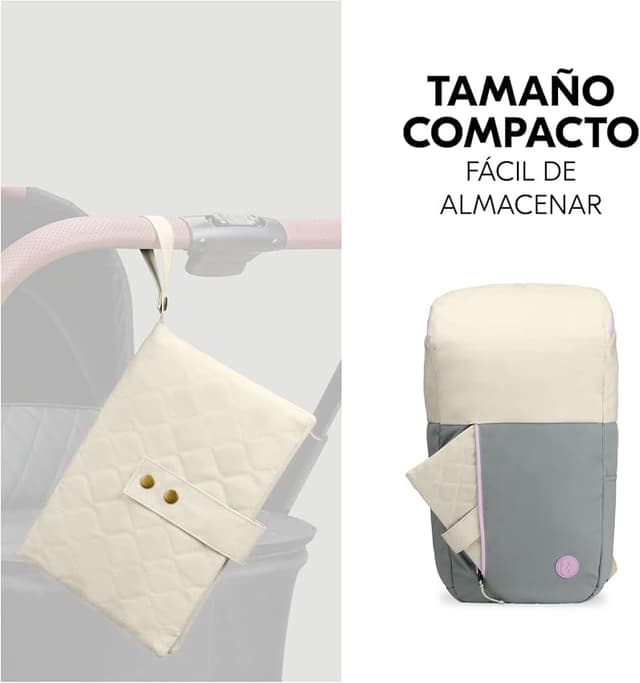 Thumbnail 5 de Hauck Cambiador bebé portátil — bolso pañalera con asa 🧸