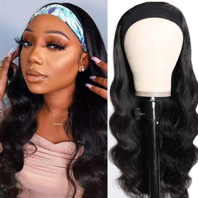 Detalle de higher Headband Wig 16 Inch glueless