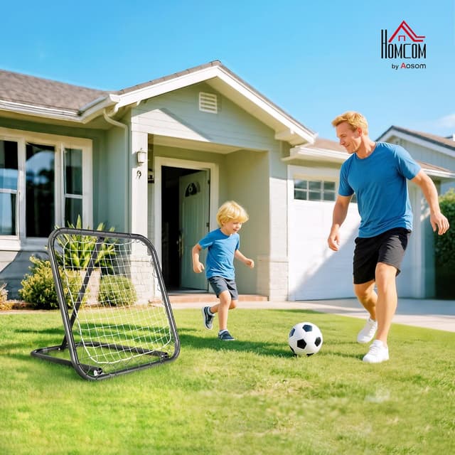 Thumbnail 1 de HOMCOM Red de Rebote Plegable 78x84x65-78 cm