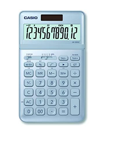 Detalle de CASIO JW-200SC-BU Calculadora de escritorio 1,1 cm