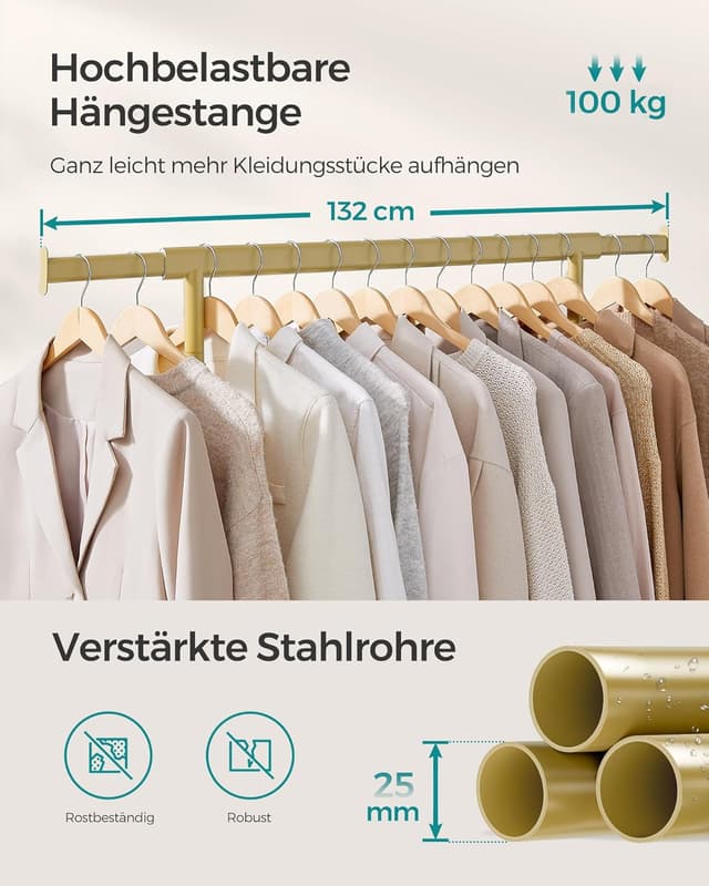 Thumbnail 3 de SONGMICS HSR013A01 Kleiderständer 100 kg