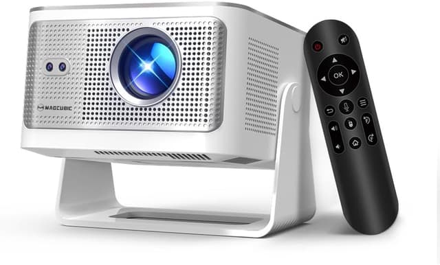 Detalle de Magcubic HY350Max Smart Mini Projector (Native 1080P, 8K Support, 600 ANSI, WiFi 6 & Bluetooth 5.4)