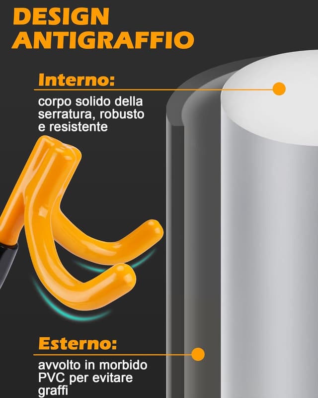 Thumbnail 2 de Tevlaphee Bloccasterzo 41,5 cm Giallo