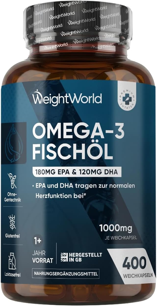 Detalle de Omega 3 Öl Kapseln 400 💊