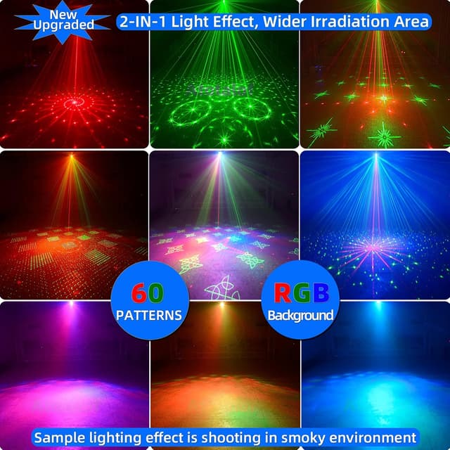 Thumbnail 2 de Mini Disco Ball DJ Light 500 sq ft 🎉