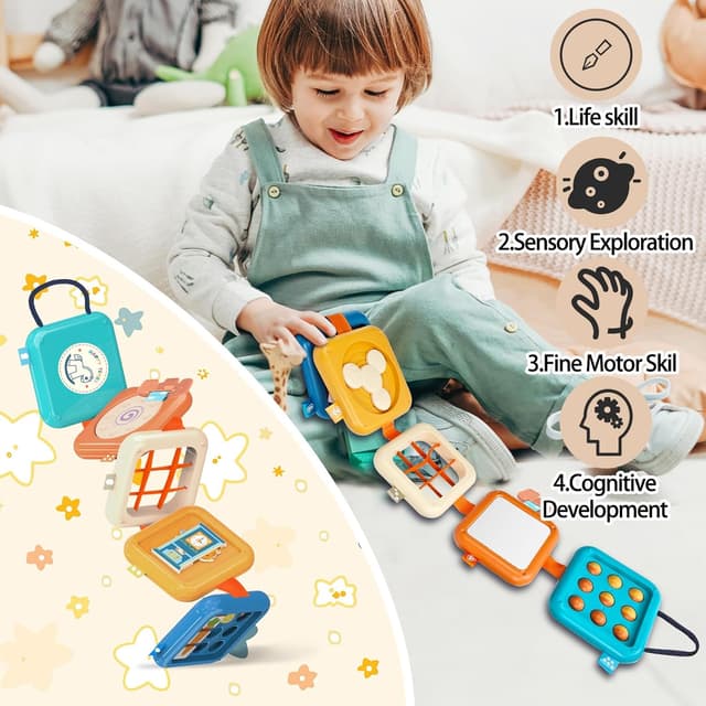 Thumbnail 1 de weirtoya Busy Board for 1 Year Old