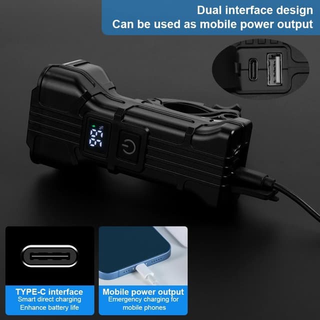 Thumbnail 5 de URAQT Luci Bicicletta LED 9500 lumen