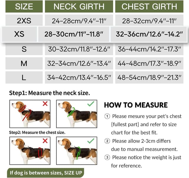 Detalle de HEELE step-in dog harness, XS chest 32-36cm