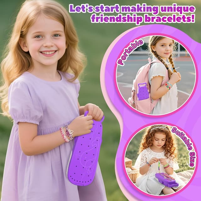 Detalle 1 de Whale bracelet making kit 16 bracelets