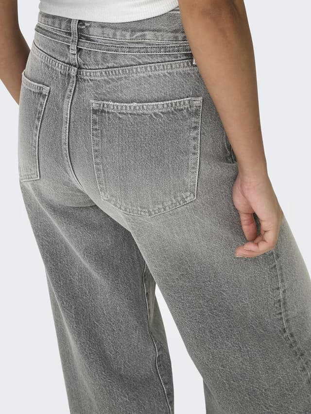 Thumbnail 6 de ONLY Onlgianna jeans Medium Grey in denim leggero traspirante