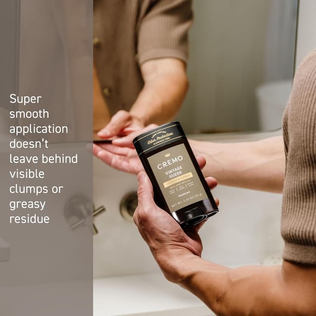 Thumbnail 4 de Cremo Vintage Suede Aluminum-Free Deodorant 2.65 oz