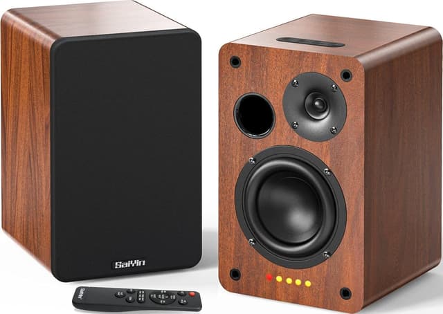 Detalle de Saiyin Active Bookshelf Speakers 40W