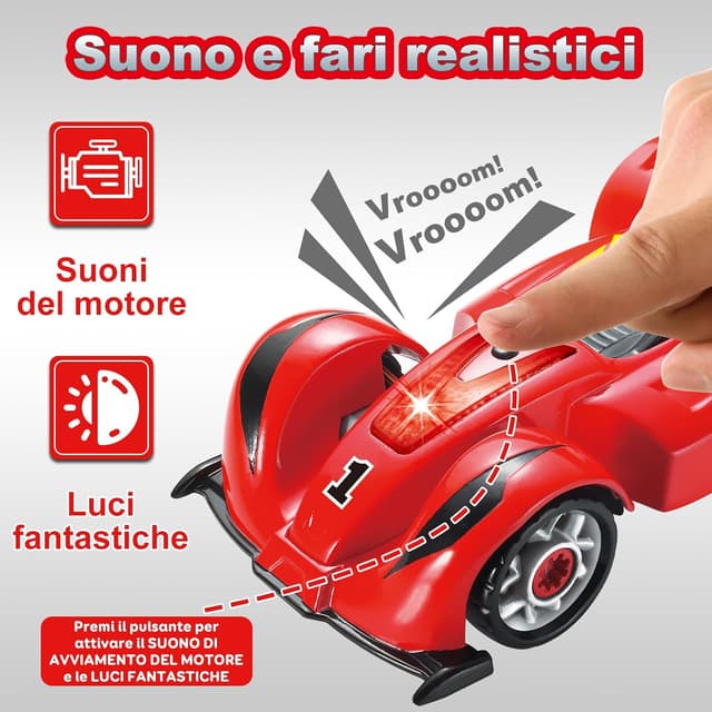 Thumbnail 4 de Pup Go F1 Auto da corsa smonta e rimonta 24 pezzi