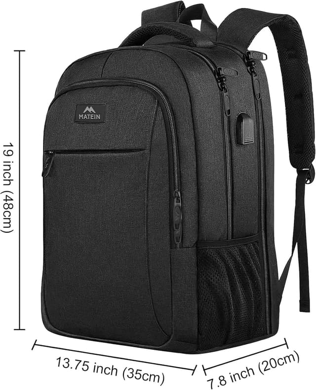 Thumbnail 6 de MATEIN Rucksack 17,3″ Laptoprucksack für Herren