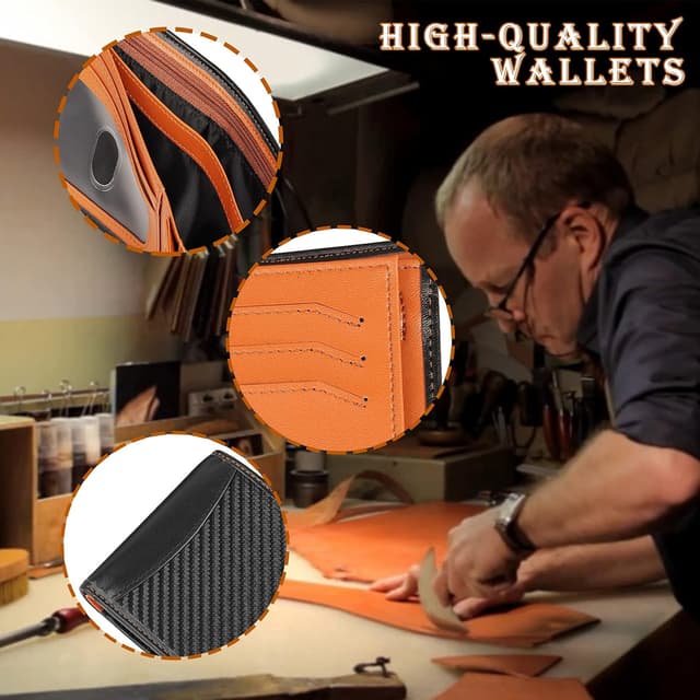 Detalle de BIAL Mens Wallet RFID blocking leather