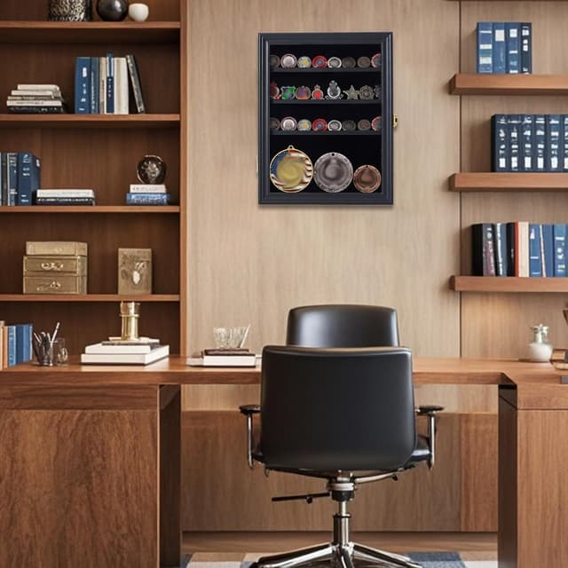 Thumbnail 6 de Jinchuan Military Challenge Coin Display Case Small 🪙