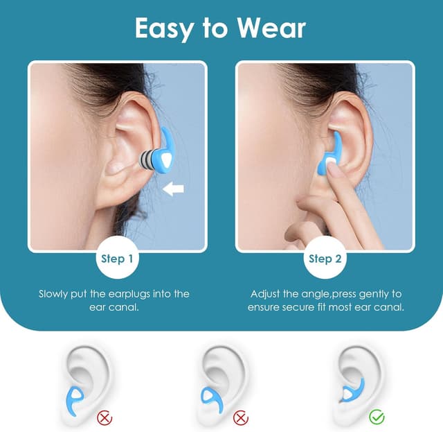 Thumbnail 1 de Tapones oídos natación niños silicona 3 pares