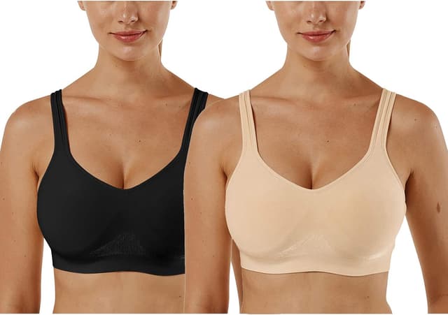 Imagen de Vertvie Damen Sport BH Set Gepolstert Mittle Halt en OfertitasTOP