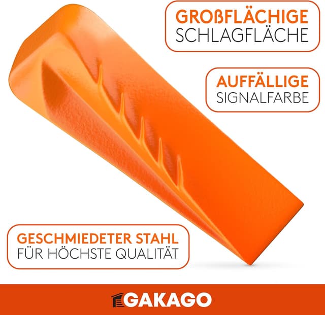 Detalle 2 de Gakago Spaltkeil 1750 g Drehspaltkeil 🪓