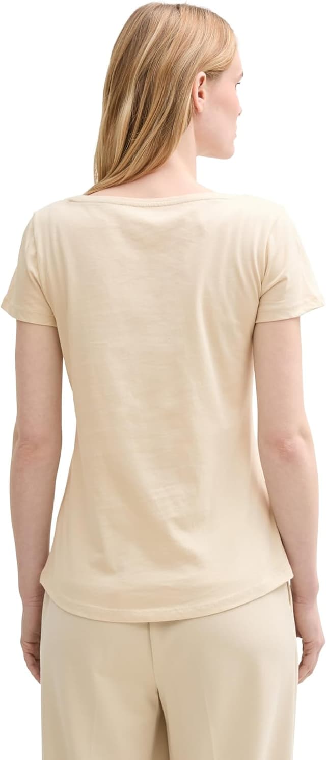 Detalle de Tom Tailor T-Shirt Donna 1047736 a maniche corte