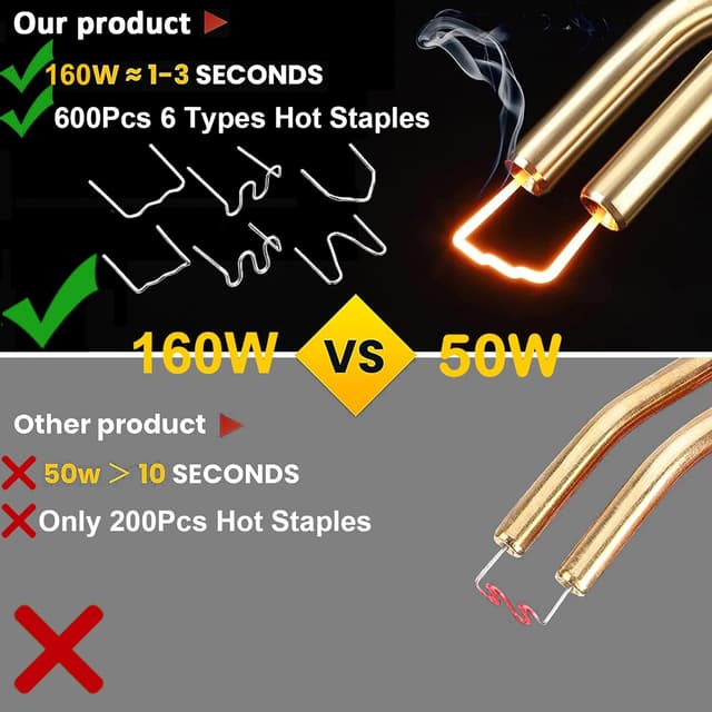 Thumbnail 1 de Kunststoff Schweißgerät 160W Stoßstange