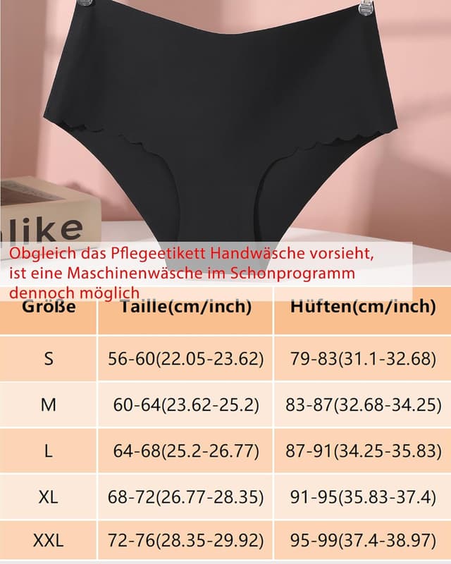 Thumbnail 5 de Sth Big Nahtlose High Waist Unterhosen Damen