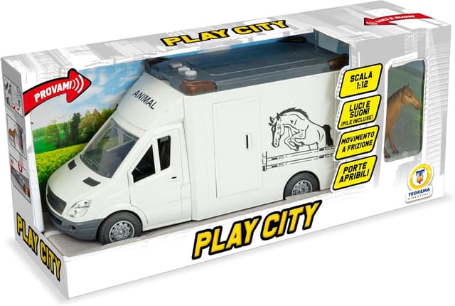 Thumbnail 5 de Theorème Camion de Transport d'animaux Play City