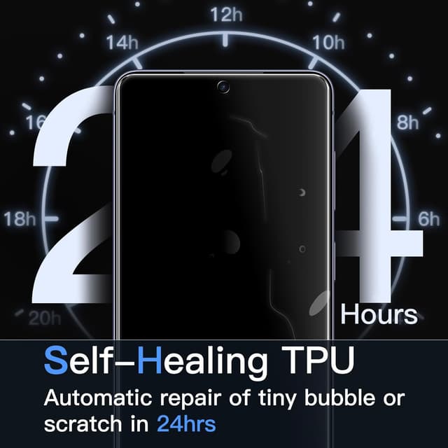 Detalle de JETech pellicola protettiva in TPU per Samsung Galaxy S26 Ultra (3 pezzi), con vassoio di installazione