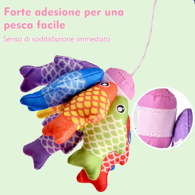 Detalle de Yitical Giochi Bambini pesca Montessori 20