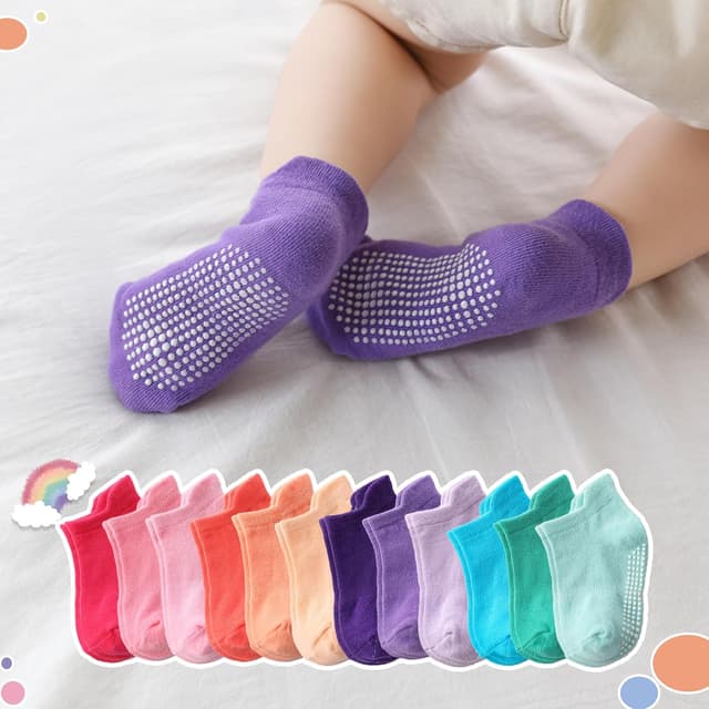Detalle 2 de Aroveea Baby Socks Grip 12-Pack