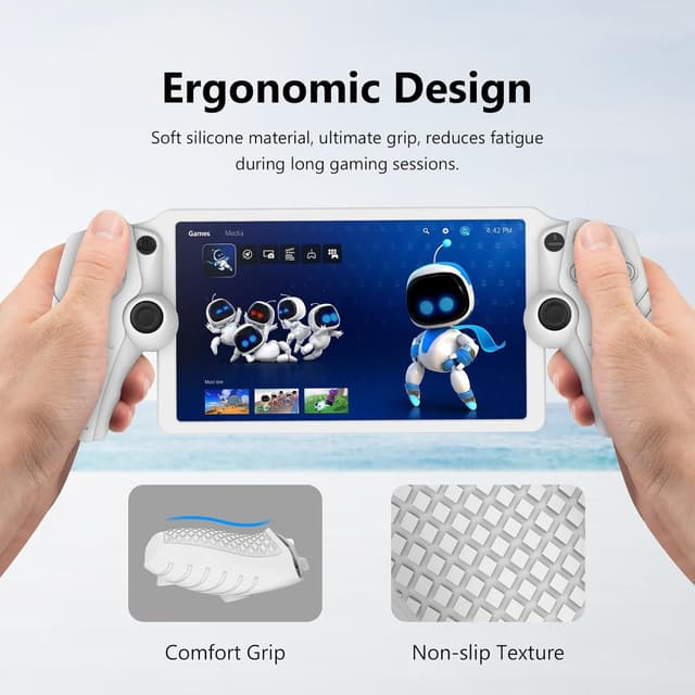 Detalle 2 de Weiche Silikon Schutzhülle für PlayStation Portal