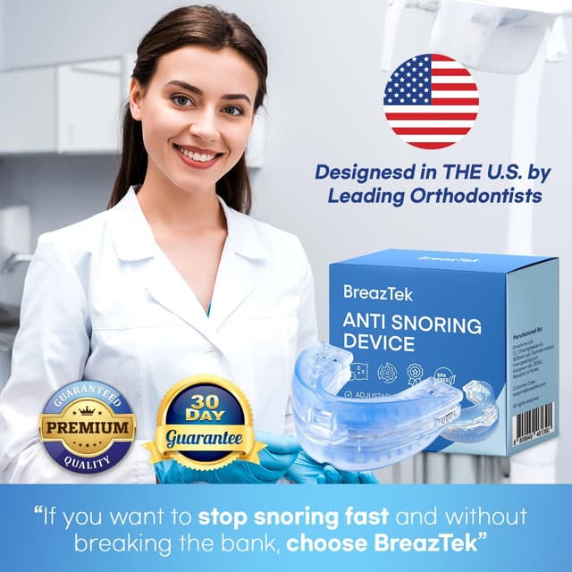 Thumbnail 2 de Anti Snoring Devices Adjustable Mouthpiece for Travel 😷