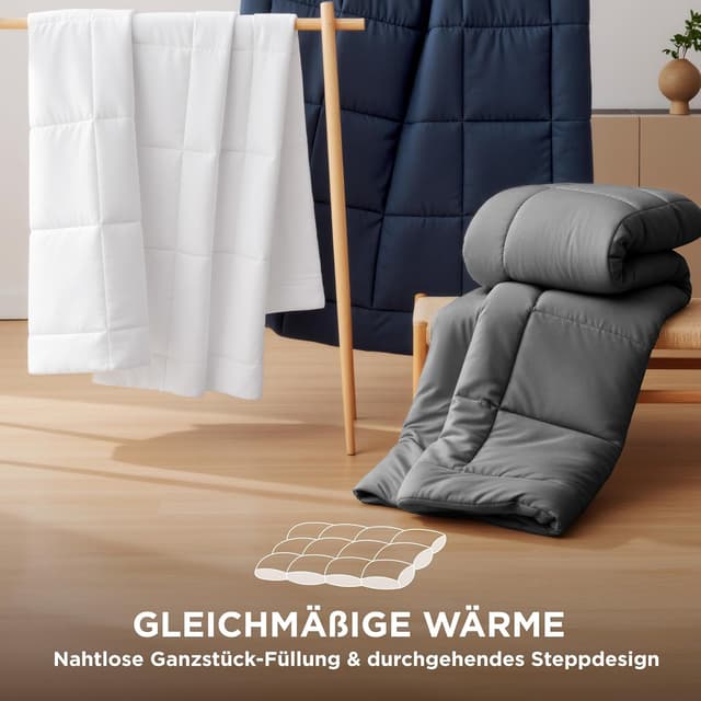 Detalle 2 de BEDSURE Bettdecke 155x220 mit 300 G/M²