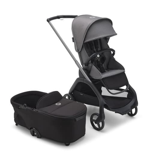 Detalle 2 de Bugaboo Dragonfly carro dúo grafito