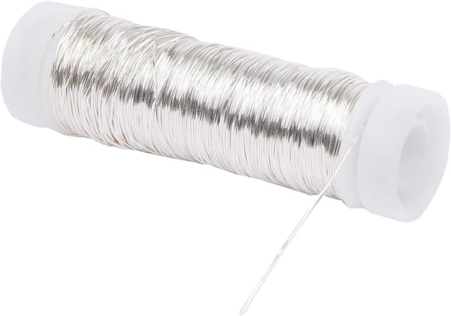 Thumbnail 1 de Rayher 2405522 Alambre Plateado 0,3 mm para Manualidades