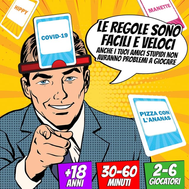 Detalle de Magma Games: Che Cavolo Sono? gioco da tavolo party per adulti e ragazzi (2-6 giocatori) in italiano