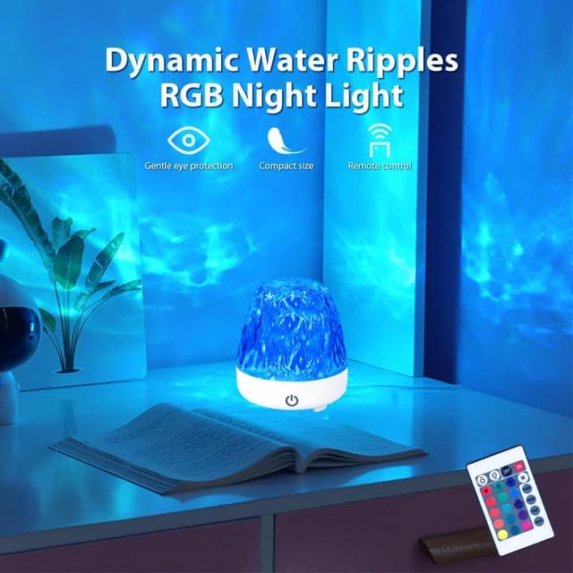 Detalle 2 de Sensory Night Lights Ocean Light Galaxy Projector