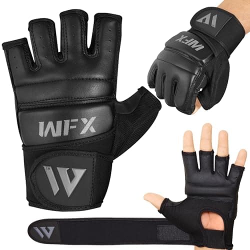 Detalle de WFX Punch Bag boxing gloves for MMA and Muay Thai 🥊