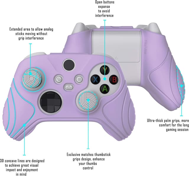 Detalle de eXtremeRate PlayVital Samurai Grip for Xbox 1914