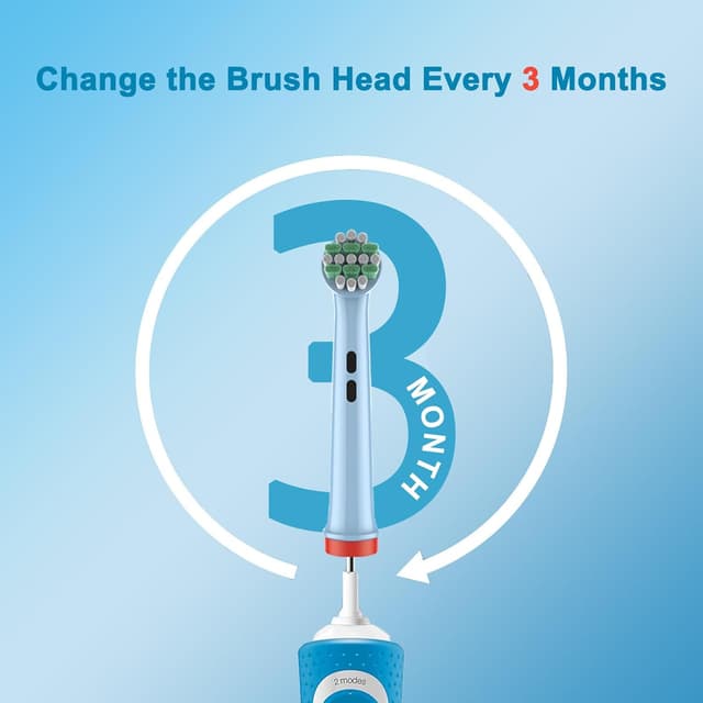 Thumbnail 4 de OddeKey Kids Toothbrush Heads 8 pack 🪥