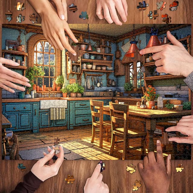 Detalle 2 de TangComplete puzzle 1000 pièces 70 x 50 cm